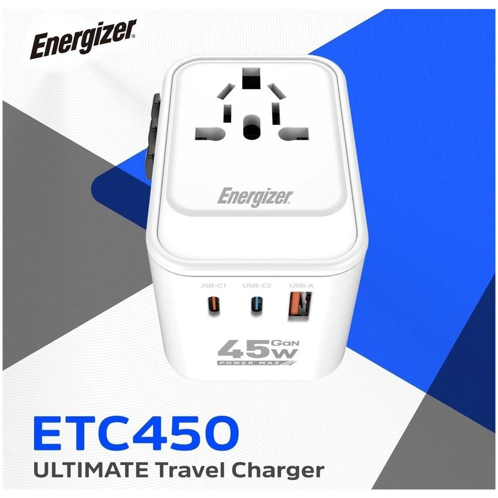 PRESA DA VIAGGIO INTERNAZ.PD45W 2 USB C 1 X USB A TRAVEL PLUG - Foto 1