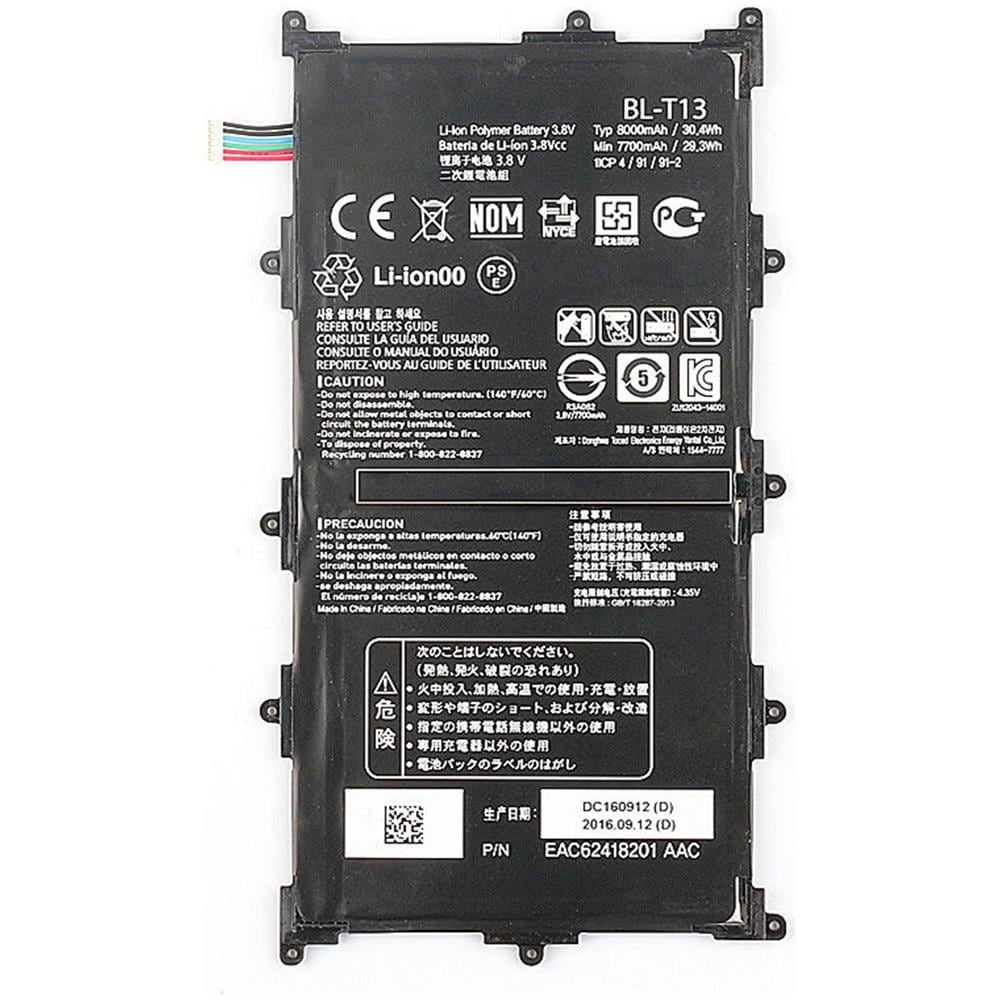 Batteria Nuova Originale Lg Bl-t13 8000mah Per Lg G Pad 10.1"" V700 - Foto 4