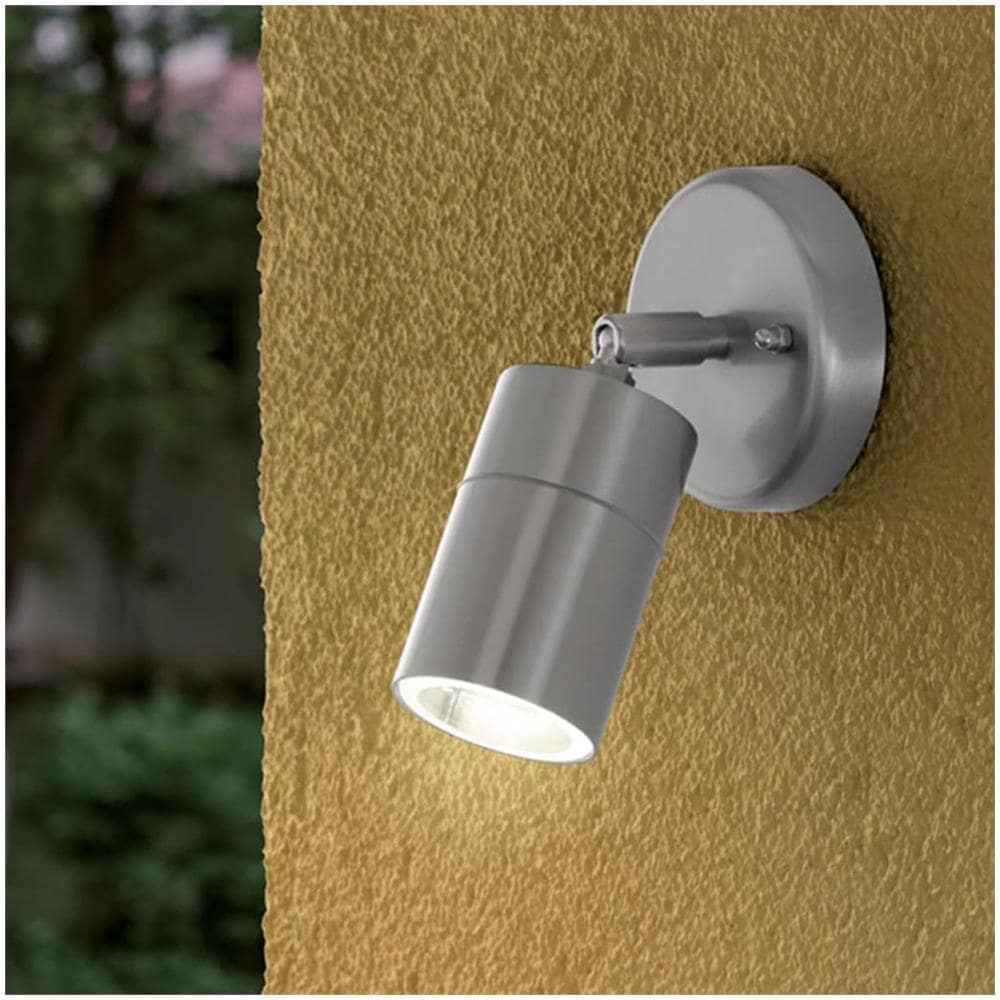 Luce A Led Da Parete Esterna Stockholm 1 5 W Argento 93268 - Foto 2