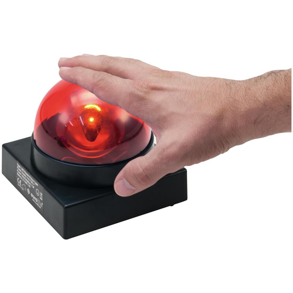 Led Buzzer Polizia Di Luce Rossa - Foto 4