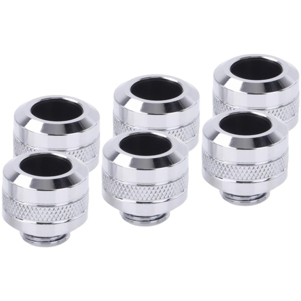 Eiszapfen Pro 13mm Hardtube Fitting G1/4 - Chrome Sixpack - Foto 1