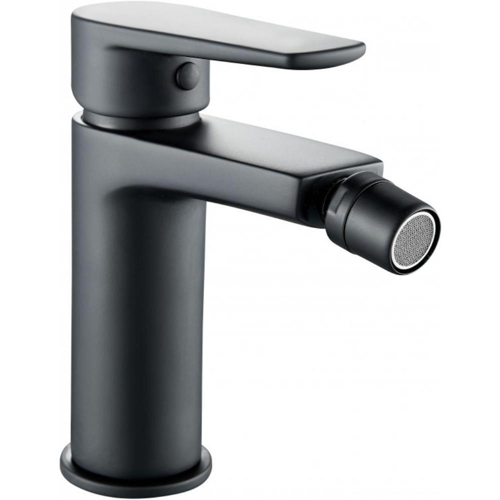 Miscelatore Rubinetto Africa Per Bidet In Ottone Colore Nero Opaco Con Piletta - Foto 2