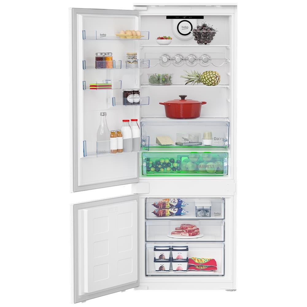 Frigorifero Combinato da Incasso BCSE400E40SN LH HarvestFresh Classe E Capacità Lorda / Netta 405/400 Litri - Foto 1