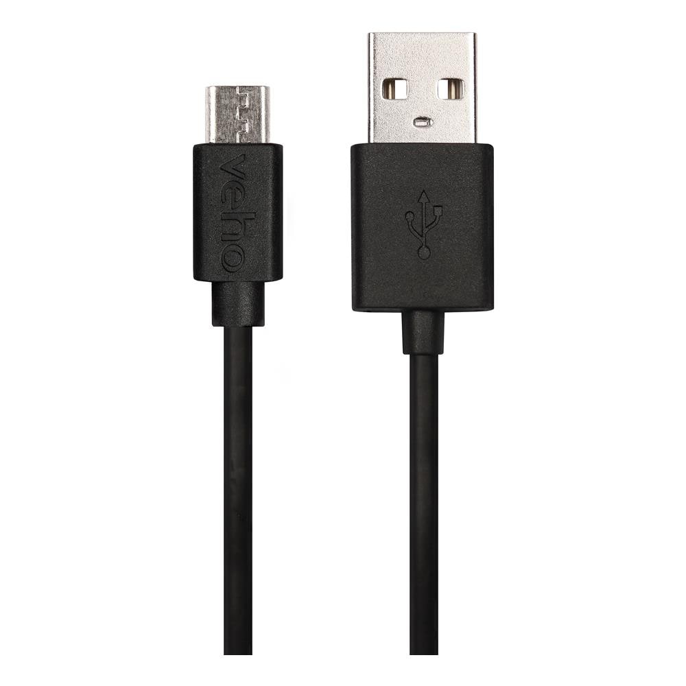 Vcl-001-m-20cm Cavo Usb 0,2 M 2.0 Usb A Micro-usb B Nero (20cm Micro Usb Cable - Lead -.)  - Foto 2