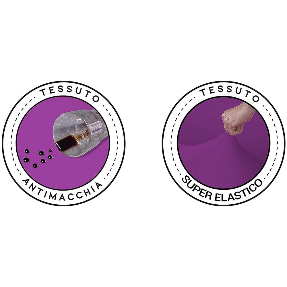 Set 2 Vestisedia Tondo Antimacchia Made In Italy Fuxia - Foto 6