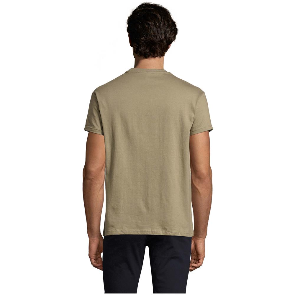 T-shirt Girocollo Da Uomo Modello Imperiale Taglia 2xl Colore Verde Kaki - Foto 2