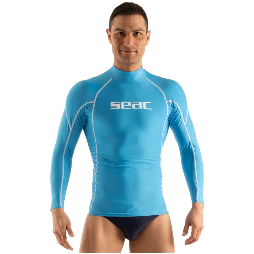 Seac Rashguard Raa Long Evo Man Azzurro Xxxl - Foto 1