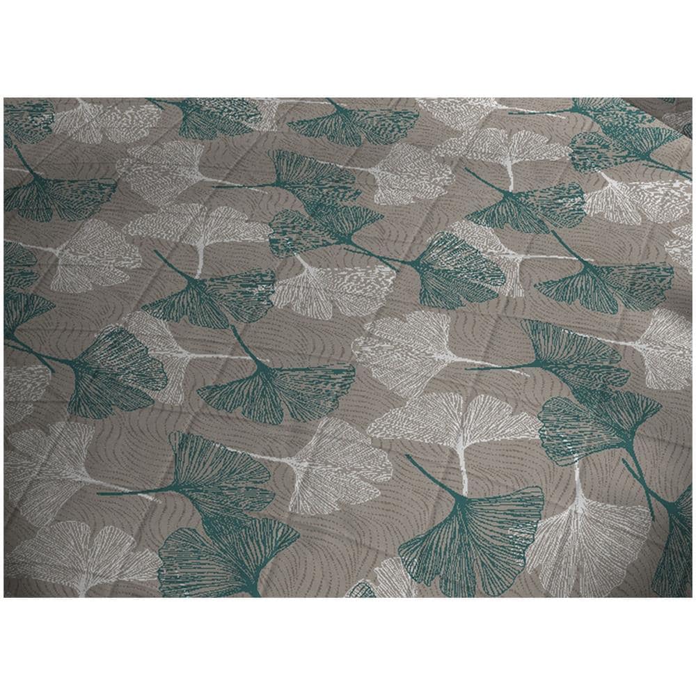 Trapuntino Piumino Estivo Primaverile 100gr mq Made Italy Dis. Ginko 1 Piazza e Mezza Verde - Foto 6