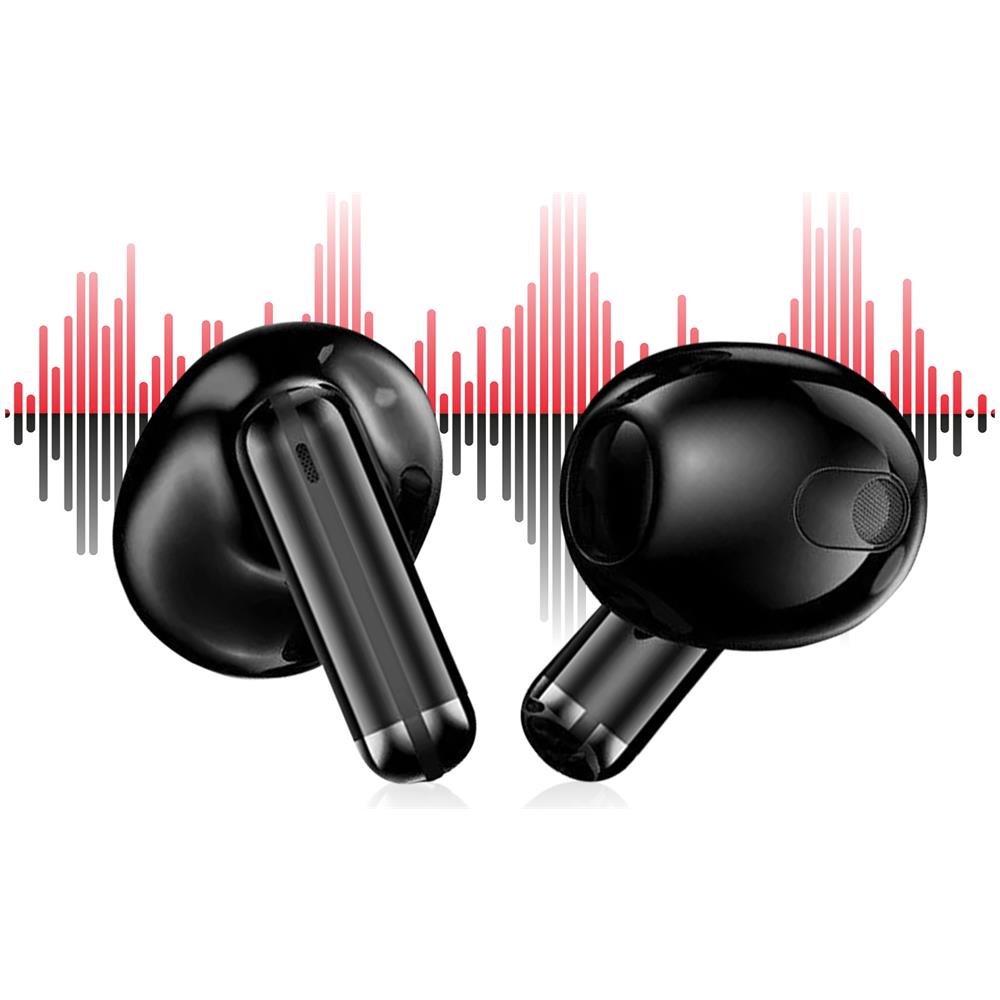 Auricolari Bluetooth Swissten Minipods Con Controllo Tattile E Microfono Nero - Foto 2