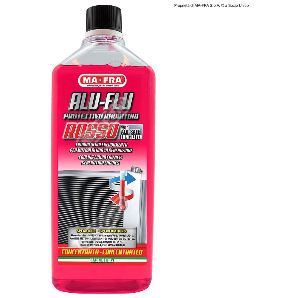 Alu-flu Rosso Liquido Raffreddamento Radiatore Per Motori Di Nuova Generazione. Permette Di Avere Le Migliori Performance Di Protezione Affidabile Al Contatto Con Tutte Le Parti In Plastica - Foto 1