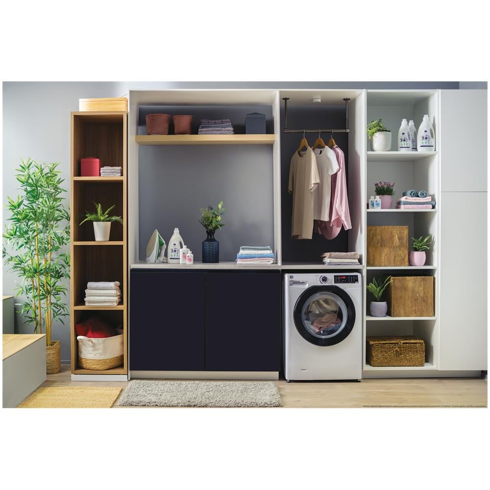 Lavatrice Standard H3WPS4376TAMB6 H-WASH 350 7 Kg Classe A Centrifuga 1300 giri - Foto 8