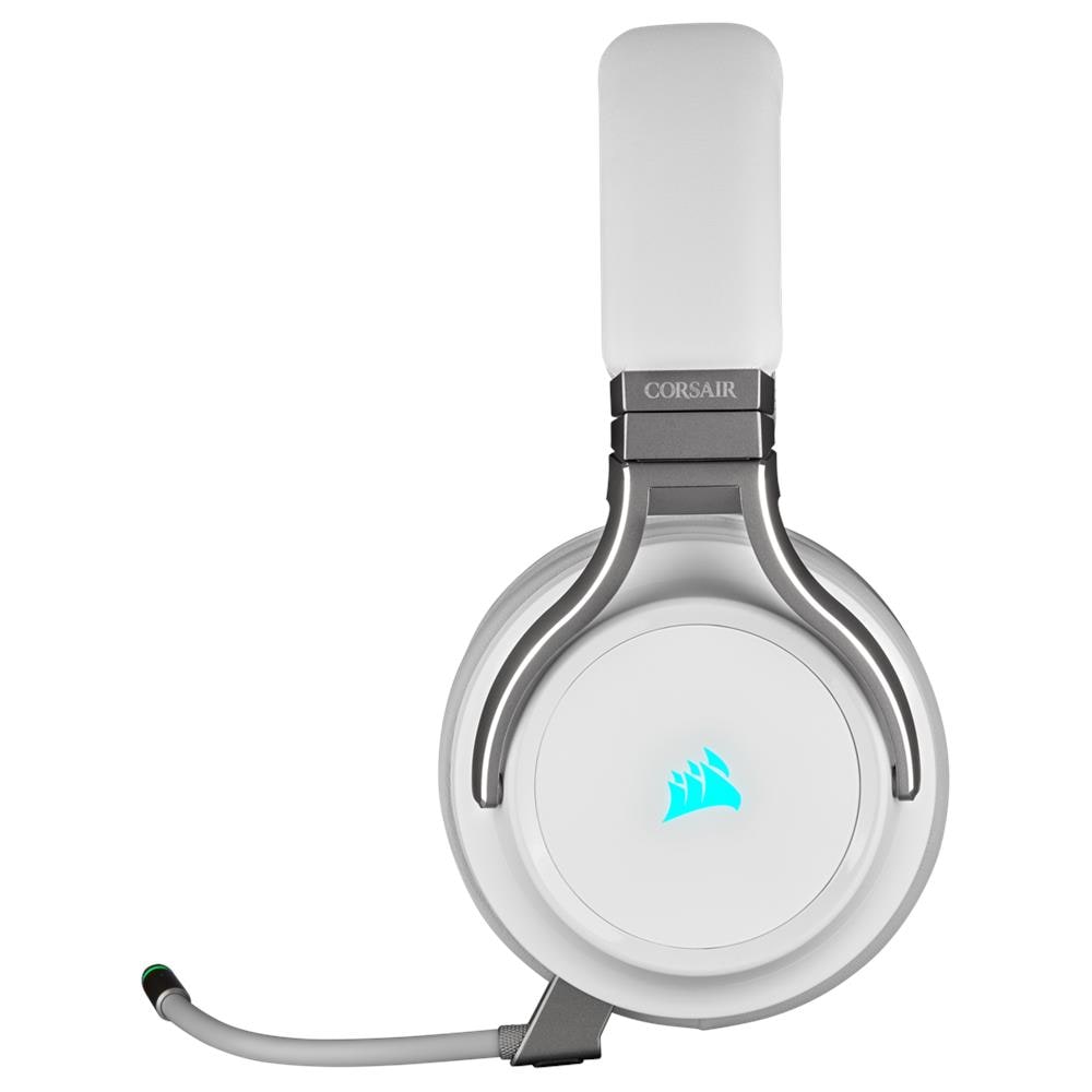 Virtuoso RGB Auricolare Con cavo e senza cavo A Padiglione Giocare USB tipo A Bianco - Foto 2
