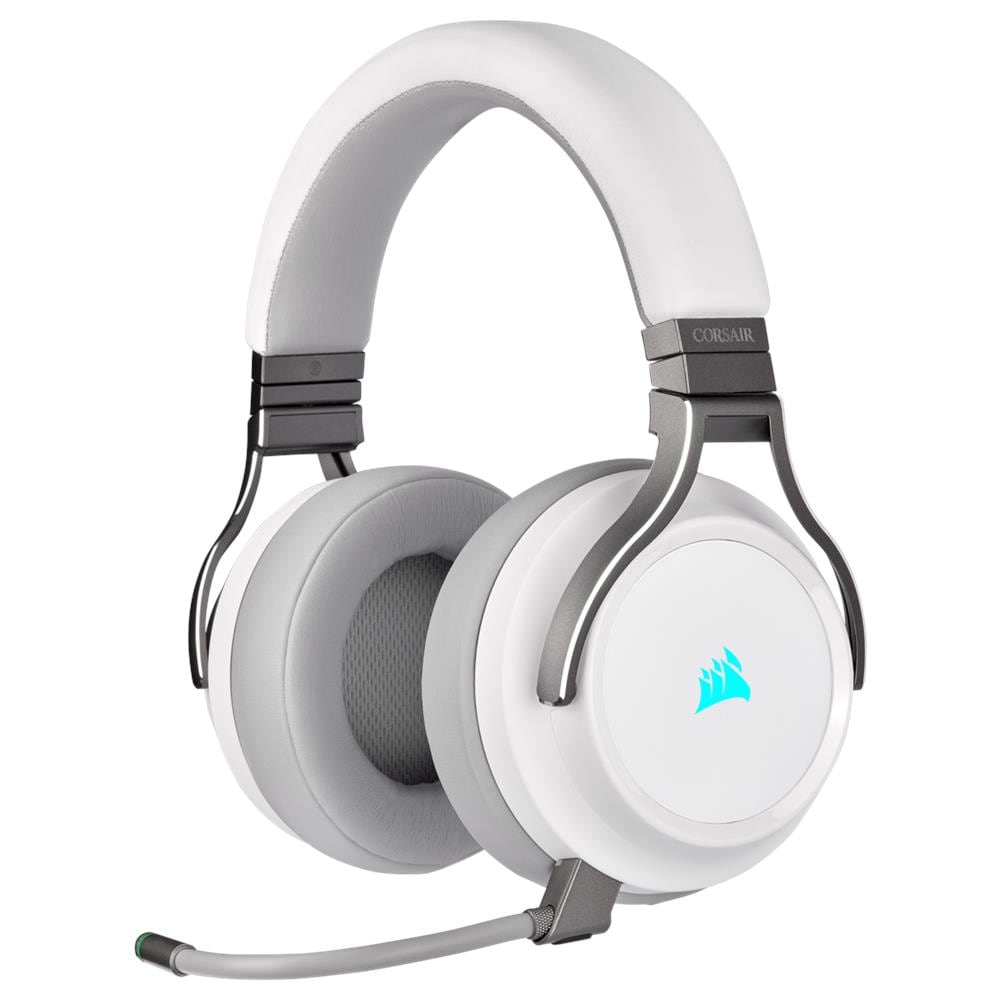 Virtuoso RGB Auricolare Con cavo e senza cavo A Padiglione Giocare USB tipo A Bianco - Foto 1