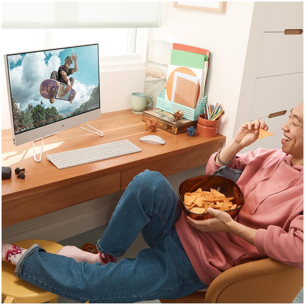 All-In-One 24-CB1043NLL Monitor 23.8" Full HD Intel Core i3-1215U Hexa Core 3.3 GHz Ram 8GB SSD 256 GB 2xUSB 3.2 Windows 11 Home - Foto 4