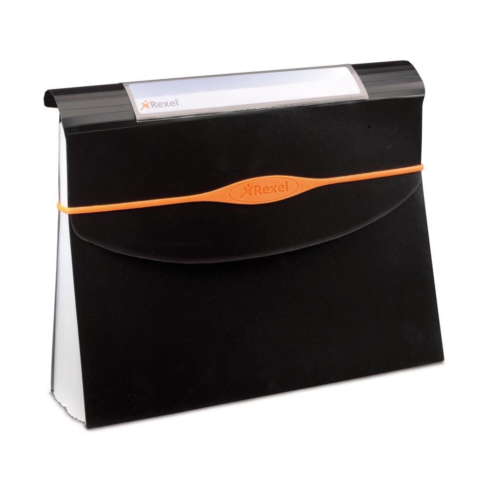 cartella a 13 tasche 23x33cm nero optima expander - Foto 2