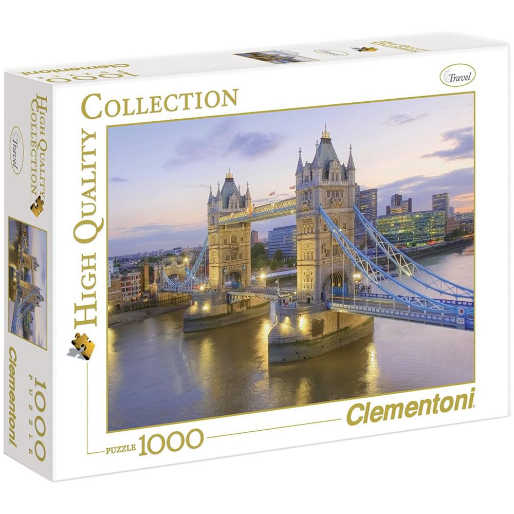 Puzzle Travel Tower Bridge 1000 pz 48 x 68 cm 39022 - Foto 1