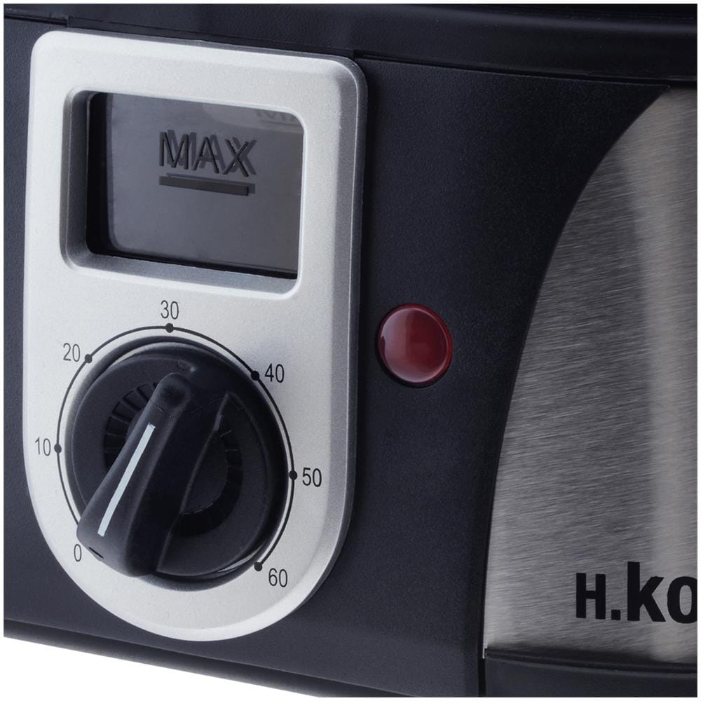 Vaporiera per Cucina Nera e Argento Plastica e Metallo 1000 W VAP12 - Foto 2