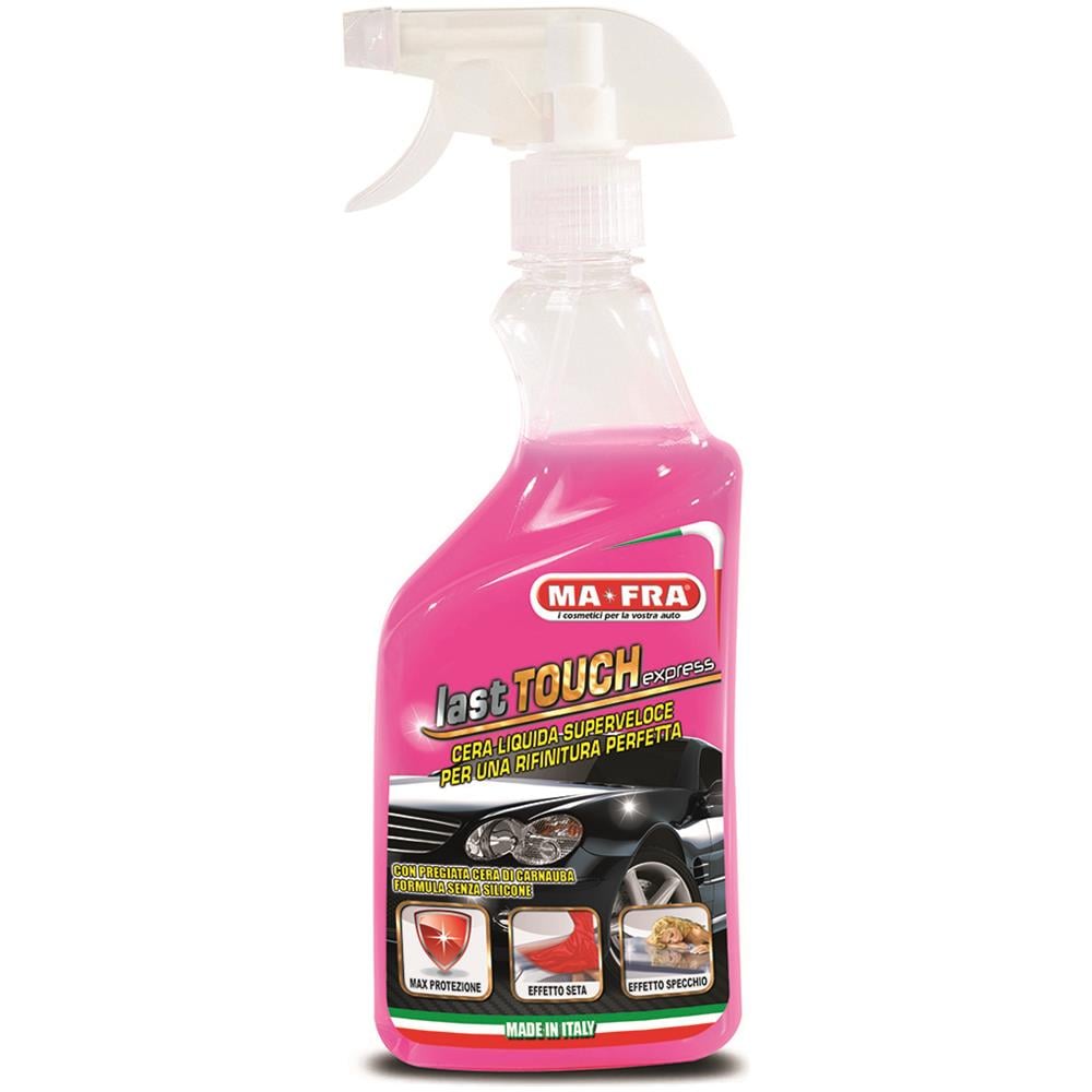 Cera E Polish Carnauba Last Touch Express 500 Ml Cera Liquida Superveloce Garantisce In Pochi Istanti E Con La Massima Facilita Pulizia E Lucentezza Eccezionalmente Profonde E Durature Anche In Caso Di Pioggia - Foto 3