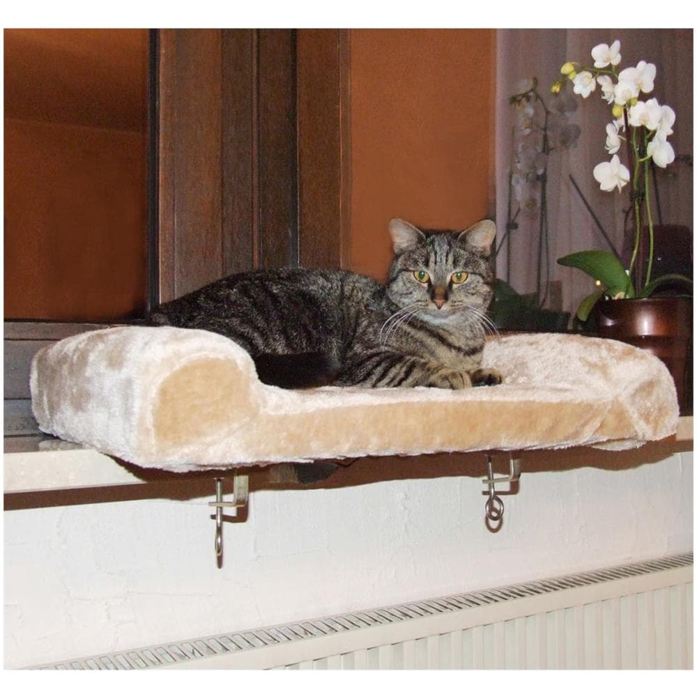 Cuscino Da Davanzale Per Gatti Beige 36x56 Cm 82656 - Foto 2