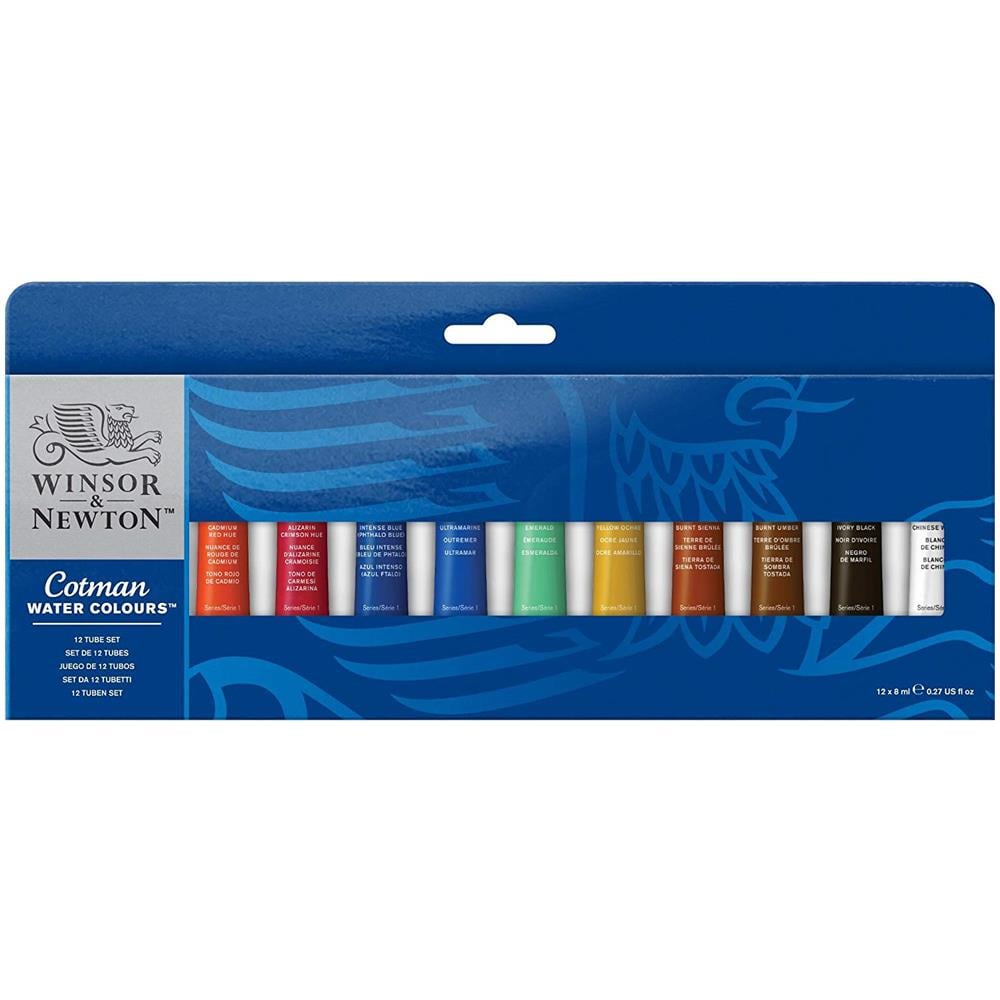 Acquarelli Cotman - Scatola 12 Tubi 8 Ml - Foto 1