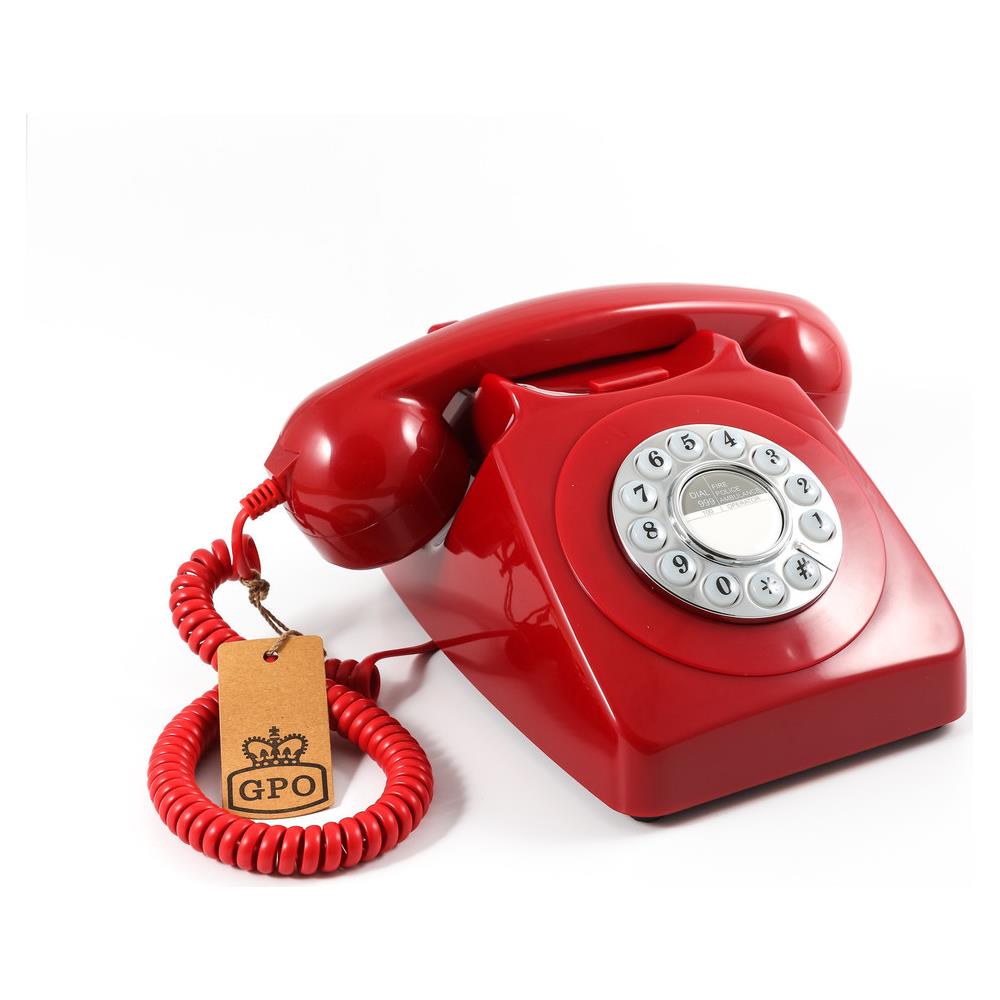 746 Push Button Red (telefono Vintage)  - Foto 1
