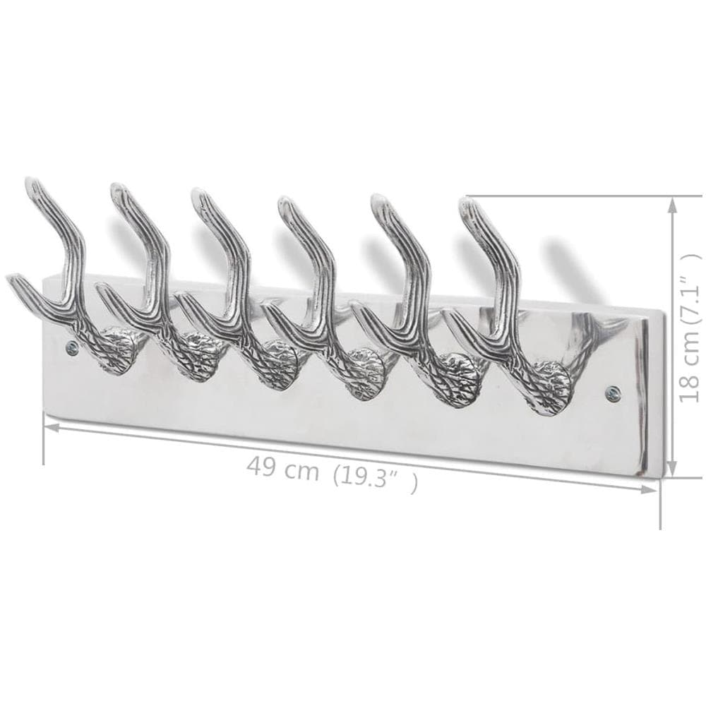 Ganci Appendiabiti 4 Pz Argento In Alluminio - Foto 6