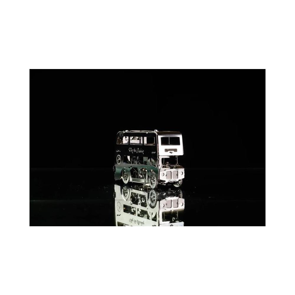 Kit Puzzle Meccanico 3d, Metallo, Timeformachine, Simpatico Modello Double Decker - Foto 1