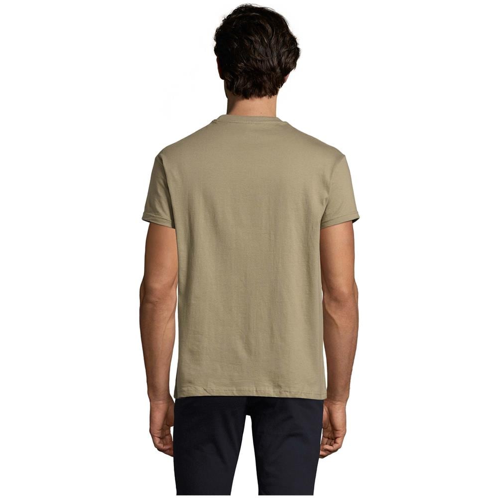 T-shirt Girocollo Da Uomo Modello Imperiale Taglia Xs Colore Verde Kaki - Foto 2