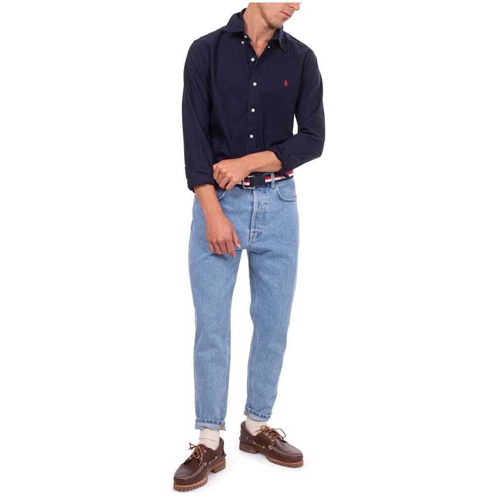 Camicia Uomo Custom Fit In Oxford - Foto 2