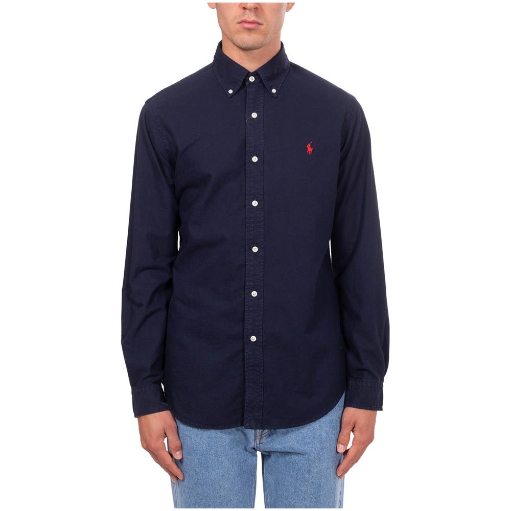 Camicia Uomo Custom Fit In Oxford - Foto 1