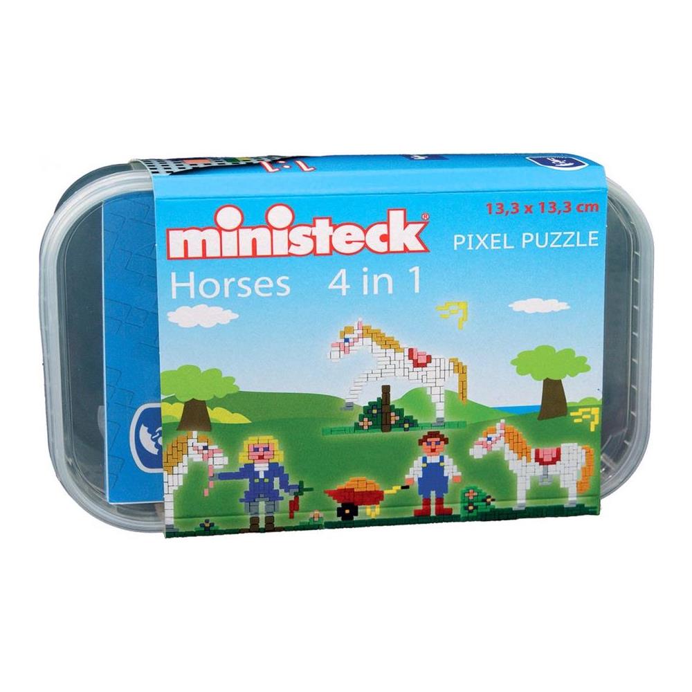 Eichhorn Scuderia Per Cavalli In Legno, 30 Pezzi, 57x52x35 Cm, Con 5 Box E Cancelli, Tetto Rimovibile, Per Animali Da 6-12 Cm, Dai 3 Anni, Giocattolo Educativo - 3