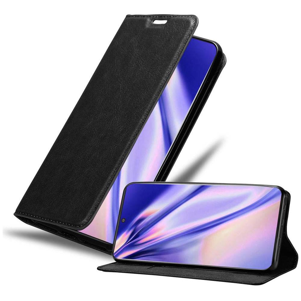 Custodia Compatibile Con Samsung Galaxy Note 10 Plus In Nero Di Notte - Coperchio Protettiva Con Chiusura Magnetica, Funzione Stand E Tasca Per Le Carte - Foto 1
