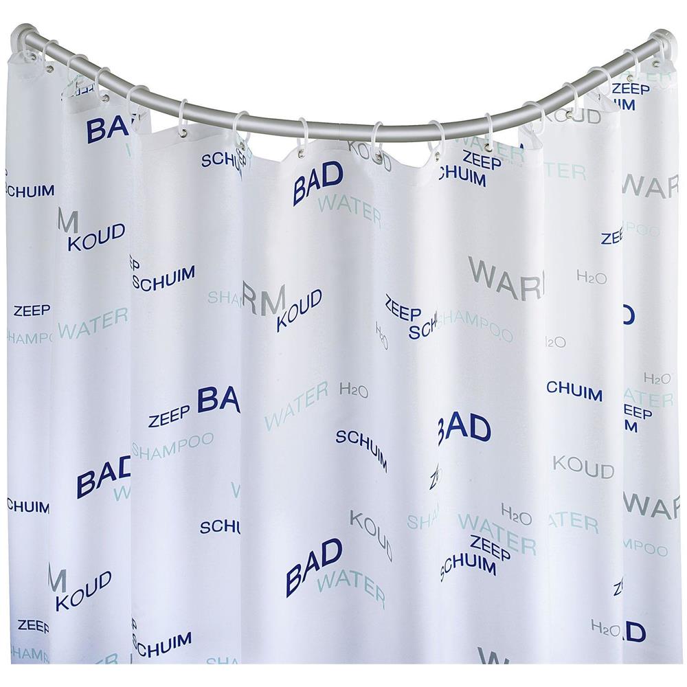 Barra Doccia Universale, 80 X 80/90 X 90 Cm, Cromata - Foto 1