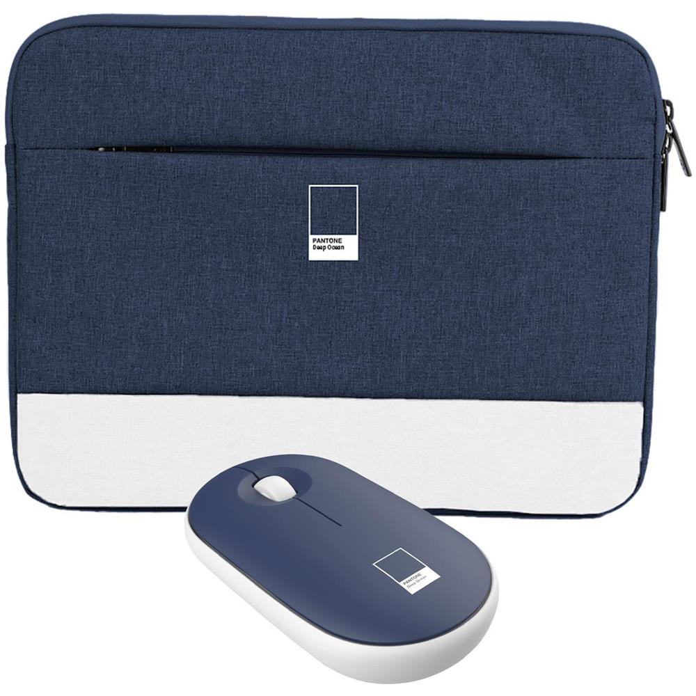 Bundle PC Sleeve fino a 15.6'' + Mouse Colore Blu - Foto 2