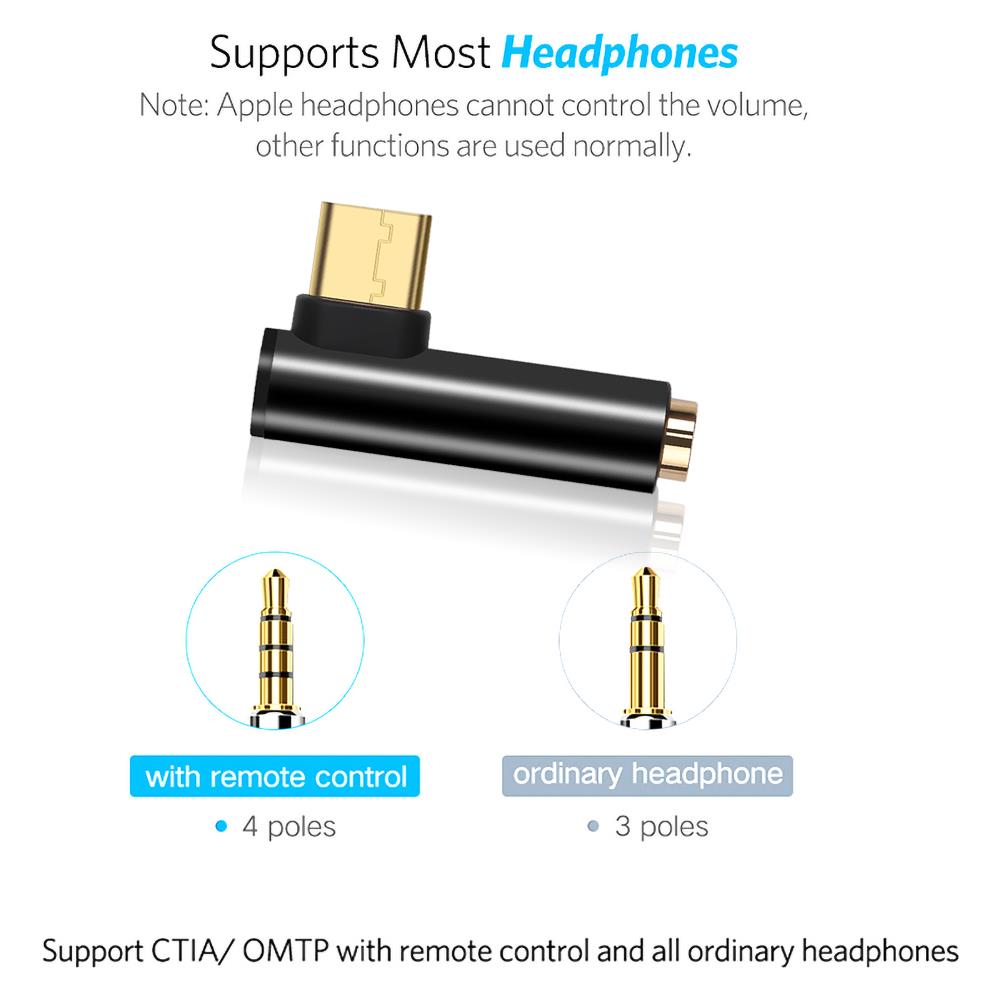 Adattatore Audio Da Usb-c A 3,5 Mm Per Cuffie Black - Foto 2
