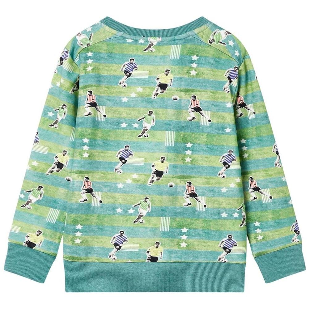 Felpa da Bambino Verde Chiaro Mélange 104 - Foto 2