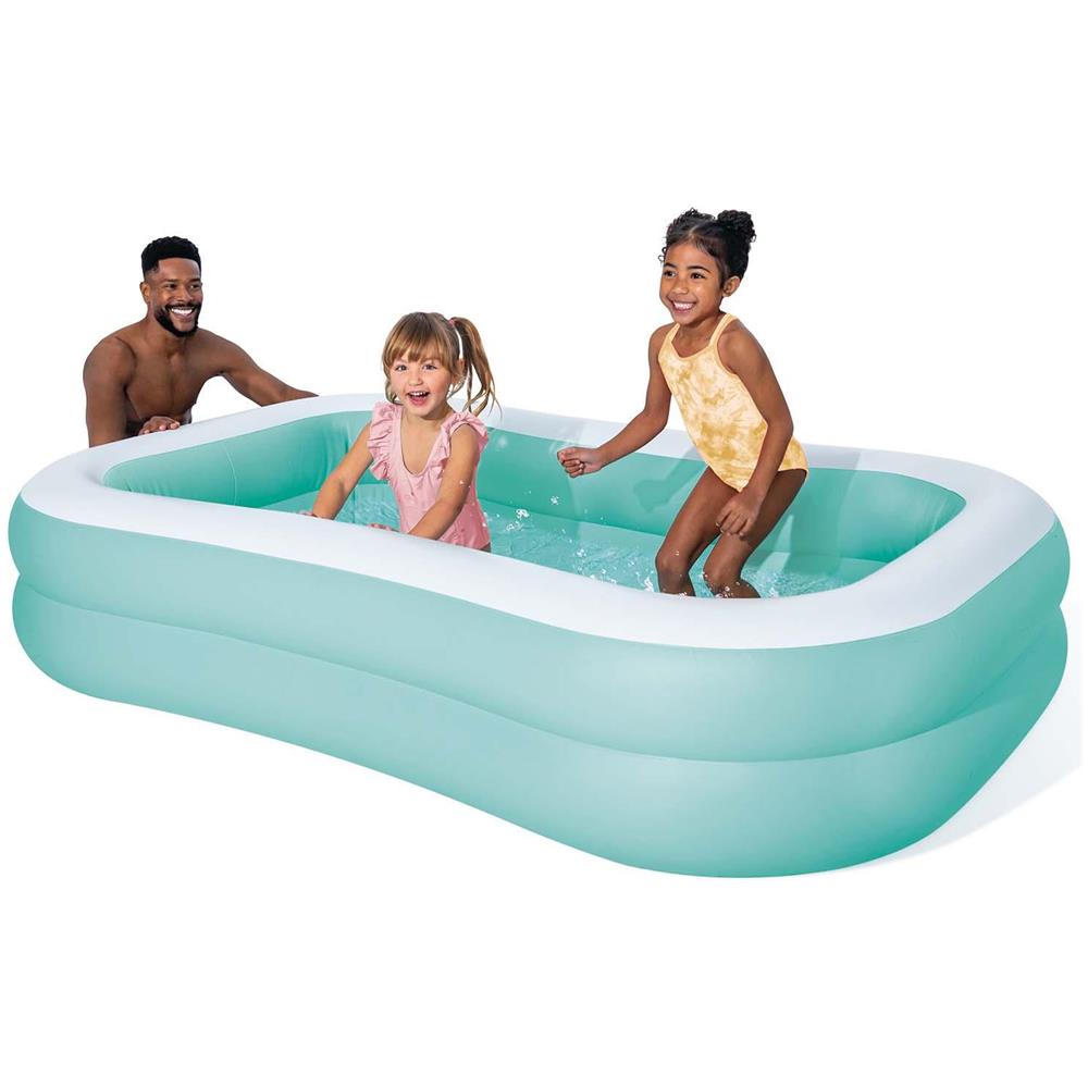 57181NP - Piscina Gonfiabile Family Rettangolare 229x152x48 cm - Foto 6
