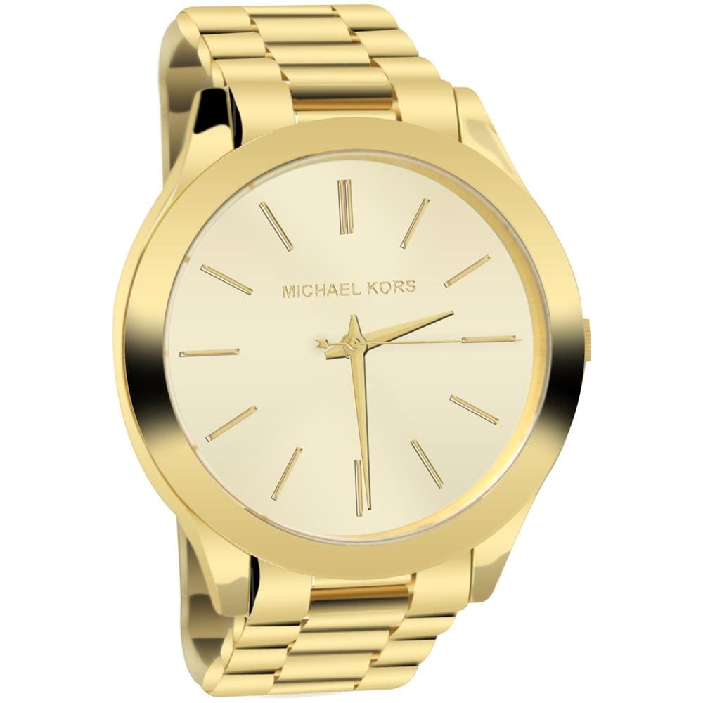 Orologio Unisex mk3179 al quarzo cinturino in acciaio - Foto 1