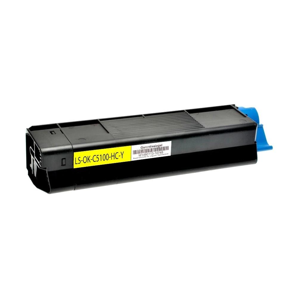 TONER COMPATIBILE -  C3100 Giallo Per Oki C3100 C3200 C5100n C5200n C5300 C5400 42127405 3.000 Pagine - Foto 1