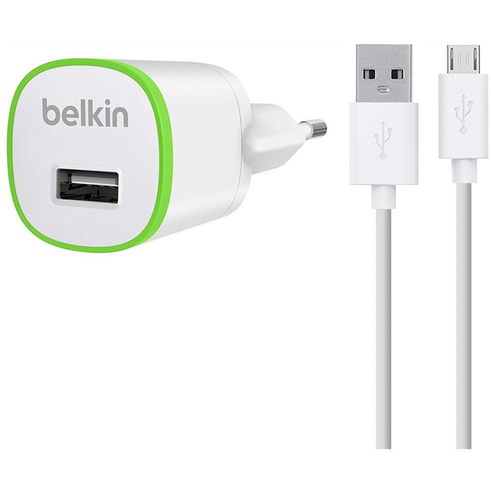 BELKIN Caricabatteria da Casa Universale con Cavo Micro Caricabatteria da auto universale con cavo Lightning Belkin