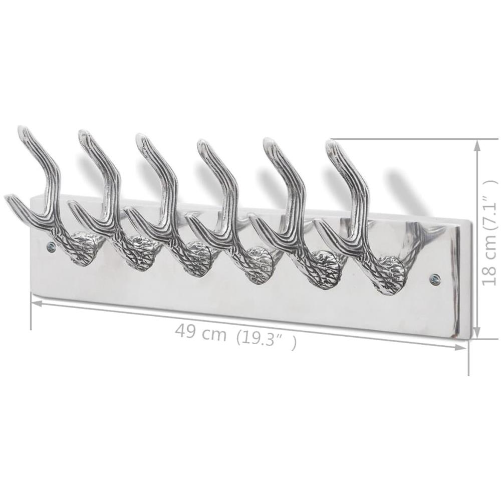 Ganci Appendiabiti 2 Pz Argento In Alluminio - Foto 6