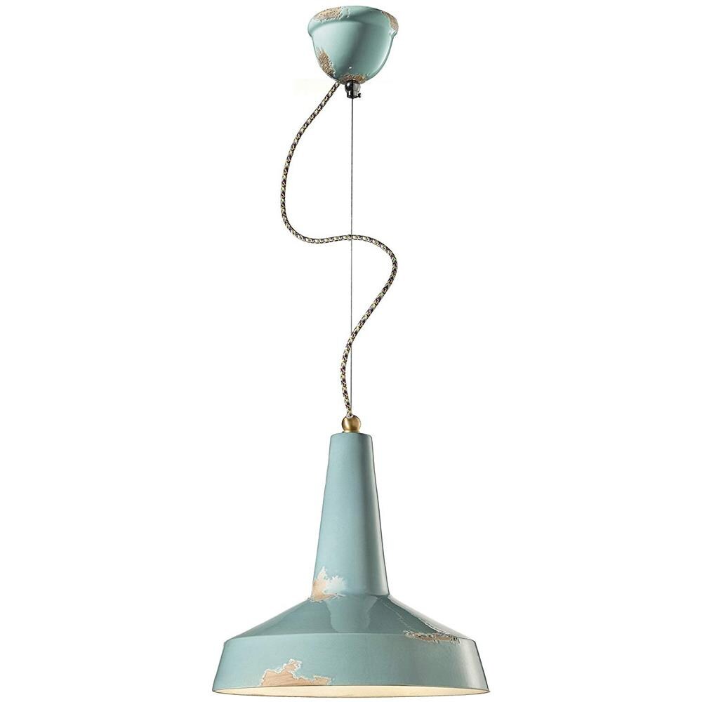 Vague-vintage C1417, Sospensione, - Azzurro - Foto 1