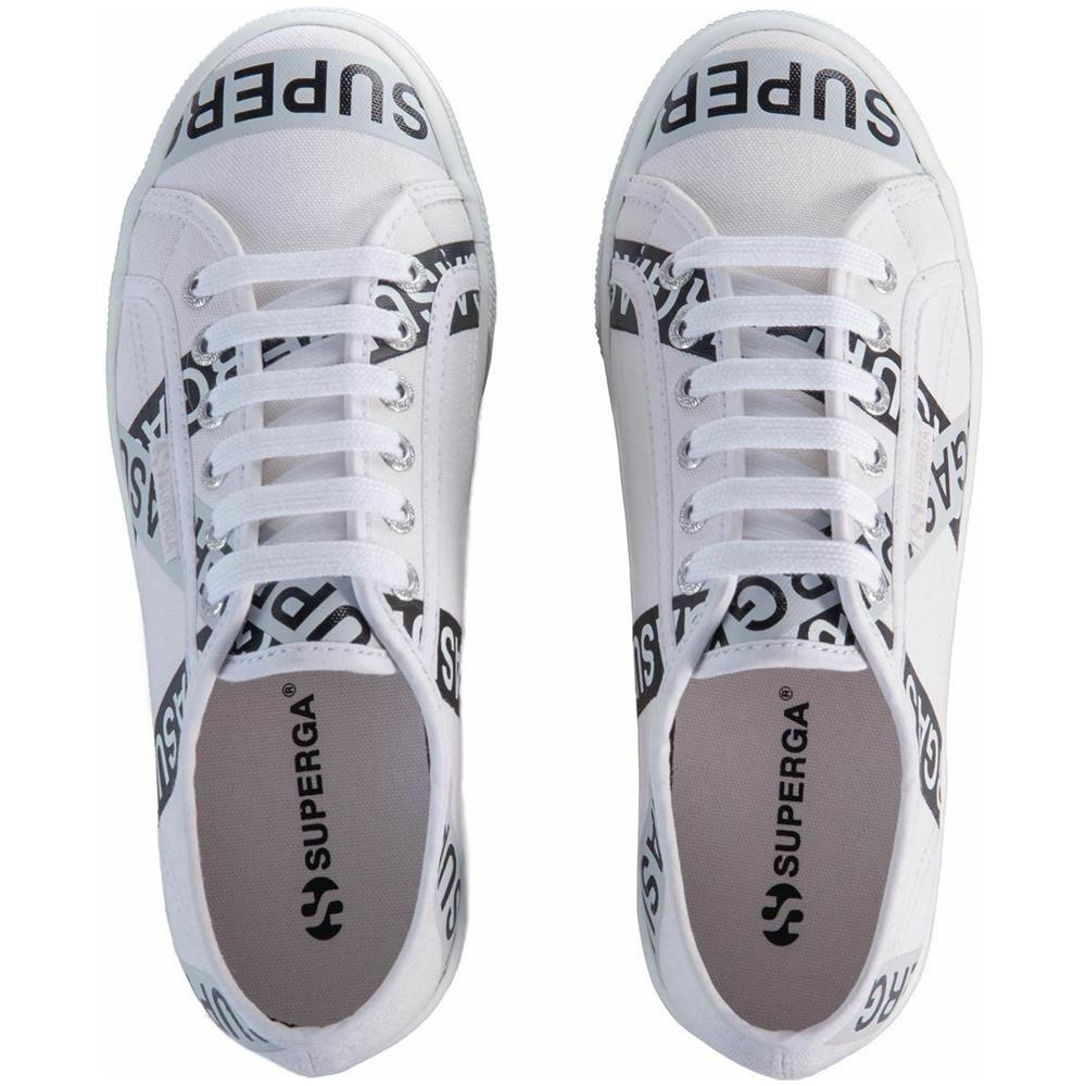 Scarpe Codice Articolo 2790 Lettering Tape Jellysole Colore White Grey Numero Eu 35 - Foto 3