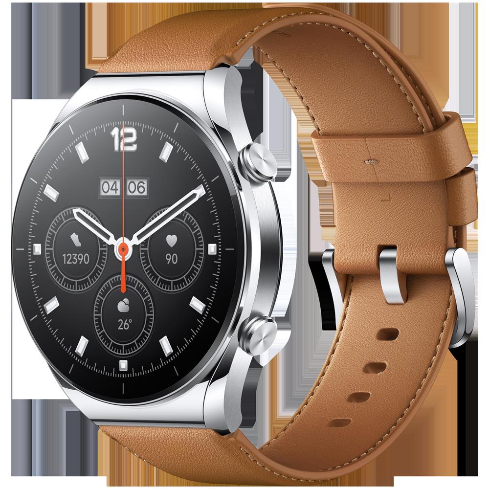 Smartwatch Watch S1 Silver Display 1.43" AMOLED Touch screen Wi-Fi GPS Colore Marrone - Foto 2