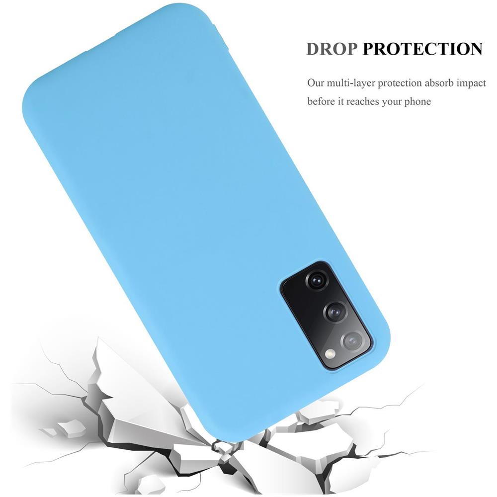 Custodia Compatibile Con Samsung Galaxy S20 Fe In Candy Blu - Coperchio Protettivo In Silicone Tpu Flessibile - Foto 8