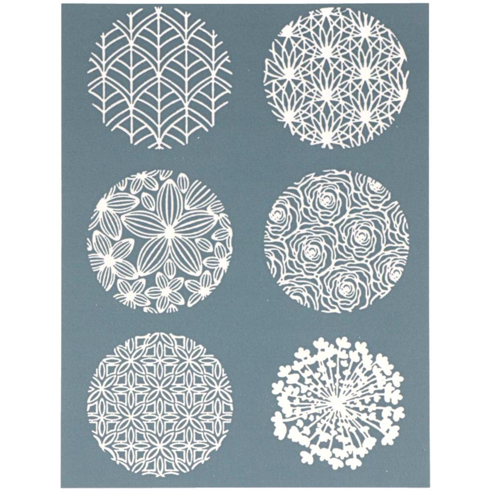 Stencil Per Serigrafia Sculpey - Floreale - Foto 1