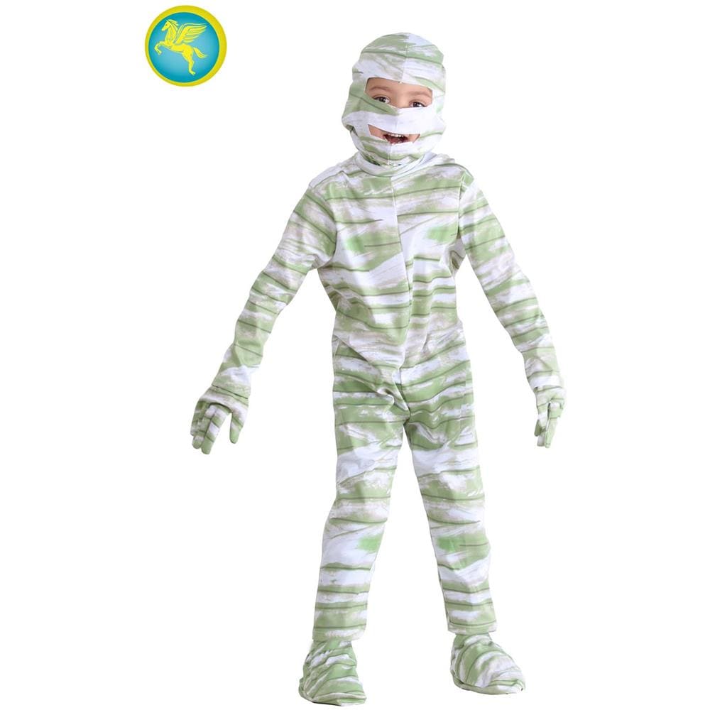 Costume Di Halloween Pegasus Mummia Bambino Tg 3/4 Anni - Foto 1