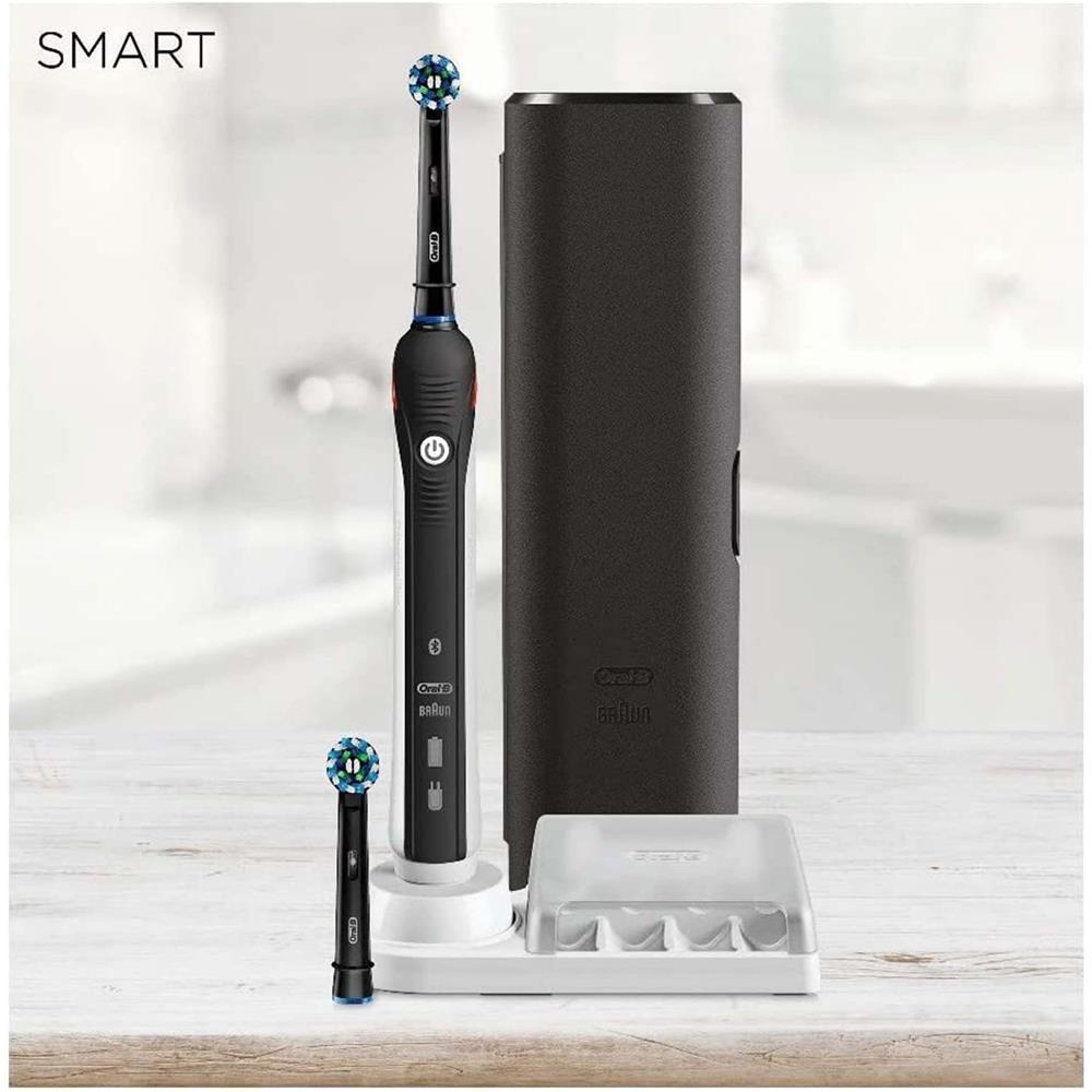 Oral-b Smart 4 4500 Spazzolino Elettrico Black Edition Adulto Nero - Foto 2