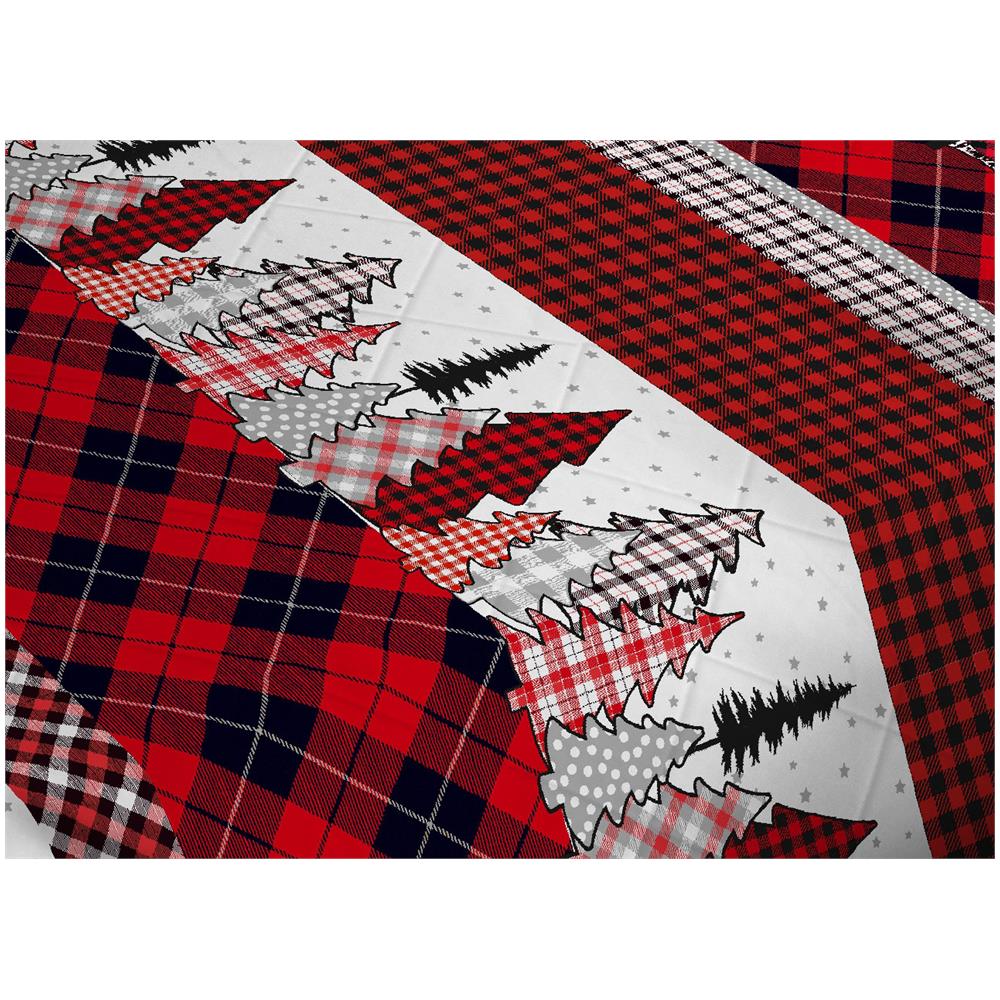 Trapunta Piumone Invernale 300gr Cotone Made Italy Disegno Tirolese Renna Matrimoniale Renna - Foto 2