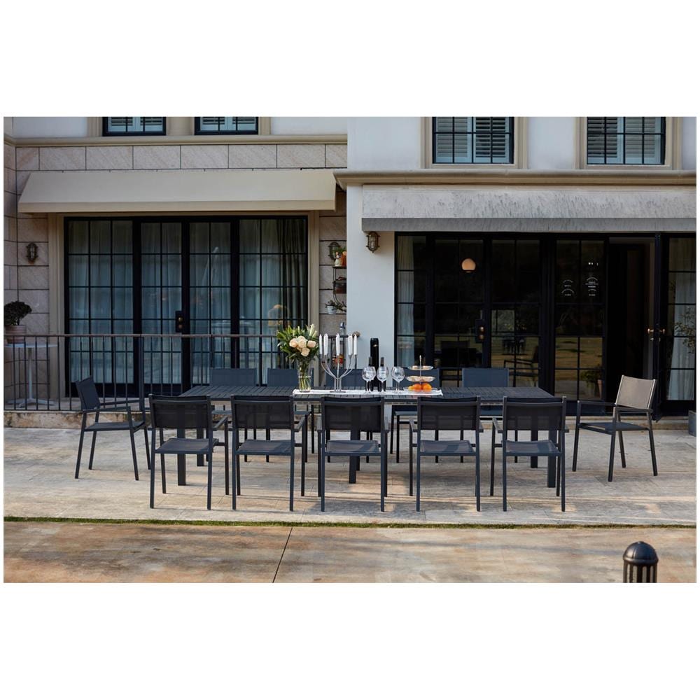 Consolle Allungabile In Alluminio + 12 Posti Olhao - Foto 8